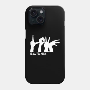 love is all you need Phone Case