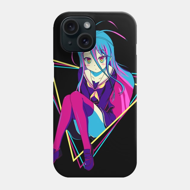 No Game No Life - Shiro Phone Case by mounier