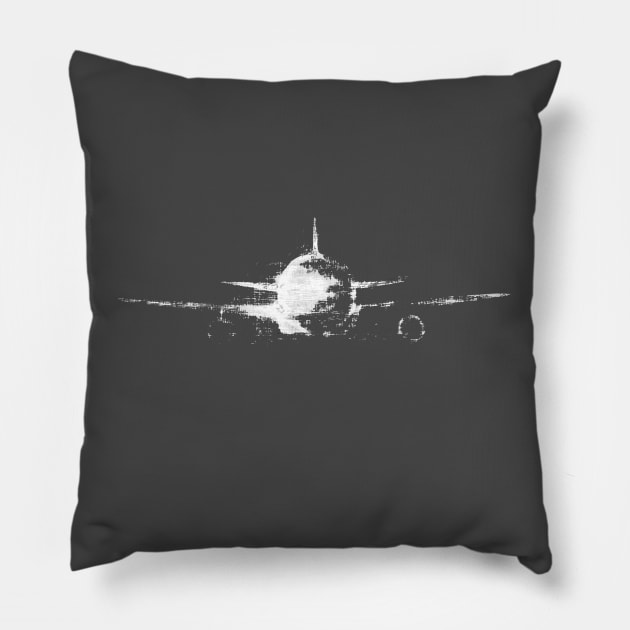 Abstract Airlines Pillow by evaporationBoy 