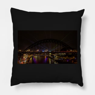 Newcastle Laser Light Show 2021 Pillow