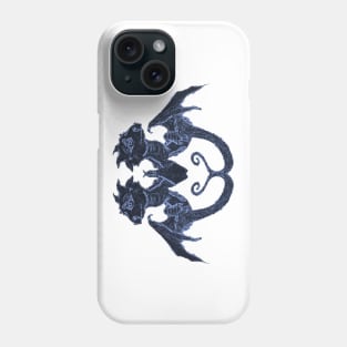 Duo Baby Dragon in Egg Phone Case