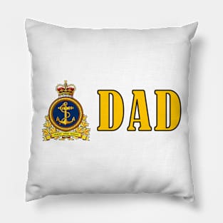 Bold design for anyone whose Mum or Dad serves in the Canadian Armed Forces Pillow