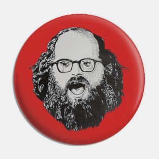 Allen Ginsberg No.2 Pin