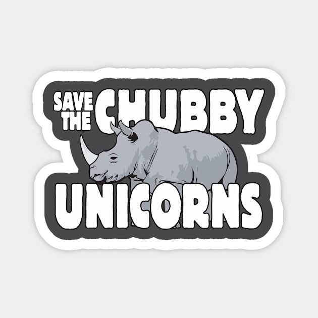 Chubby Unicorns Magnet by ZombieNinjas