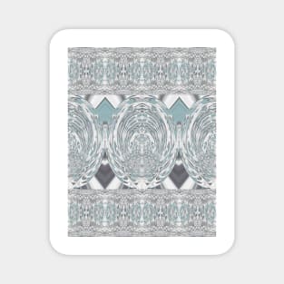 Soft Blue Lace - by Avril Thomas Magnet