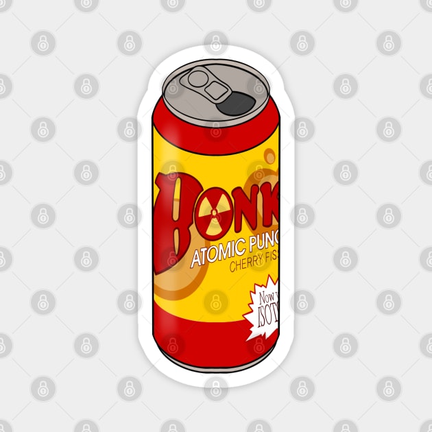 BONK! Atomic Punch. Cherry Fussion Magnet by maplefoot