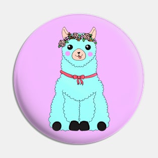 Cute alpaca Pin