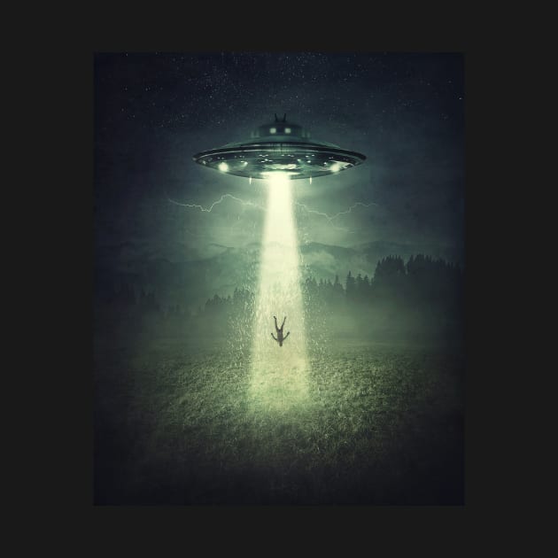 UFO Abduction by psychoshadow