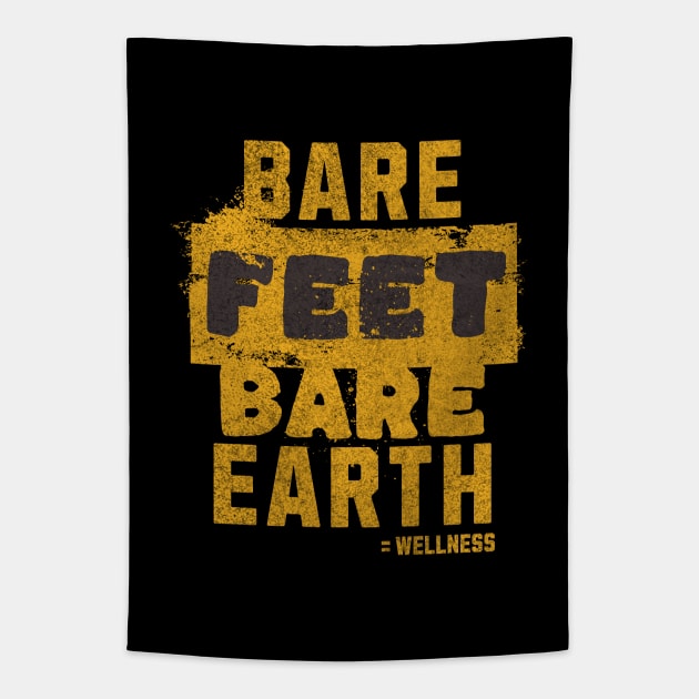 Bare Feet, Bare Earth = Wellness Tapestry by Sanatore Silvarum Designs