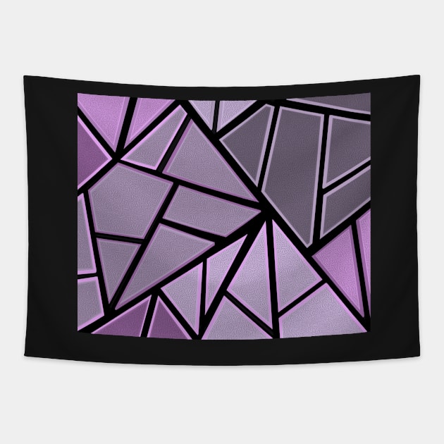 Crystal Break Tapestry by Almanzart