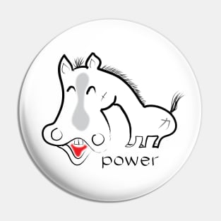 Horse Power Pin