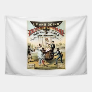 EXCELSIOR GINGER ALE Beverage Vintage Advertisement Tapestry