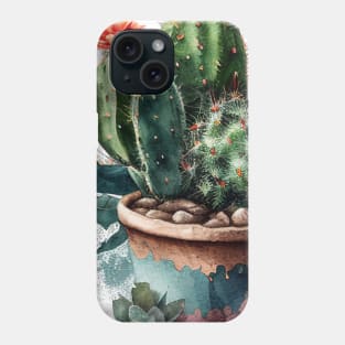 Cactus Pot Phone Case