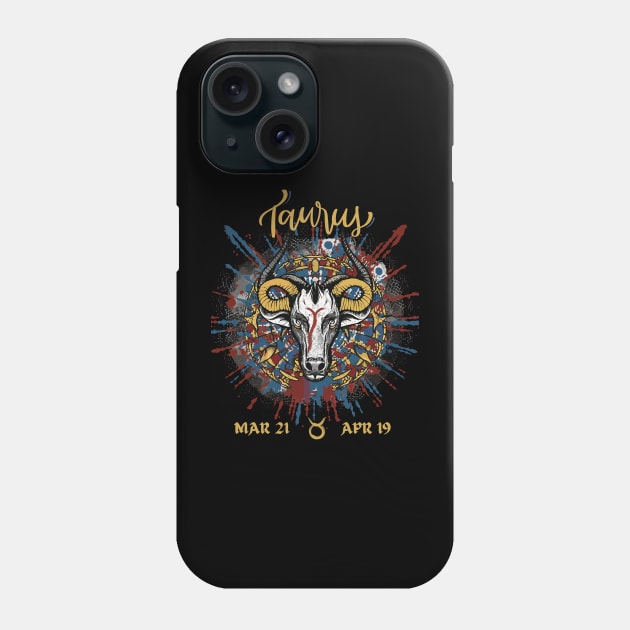 Perfect Gift For Taurus Phone Case by Ironclaw