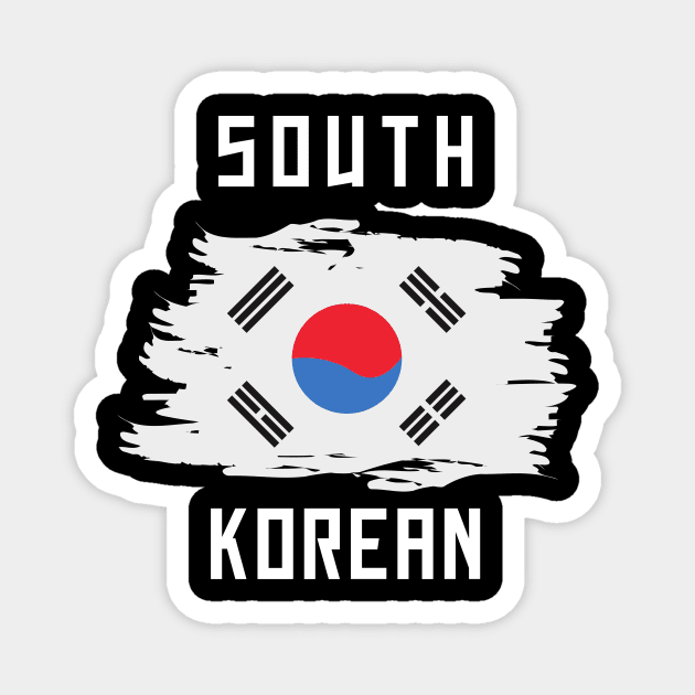South Korean Magnet by Bros Arts