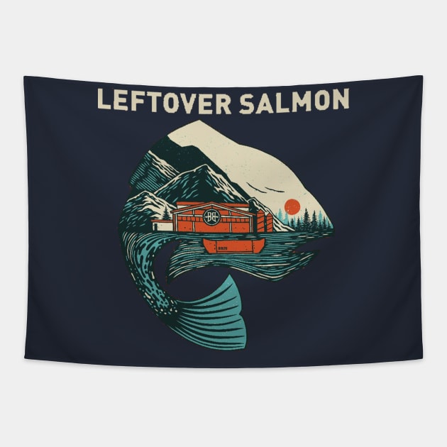 salmon Tapestry by Aiga EyeOn Design