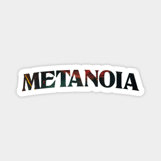 Metanoia - Greek Saying Magnet