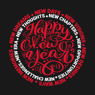 Happy New Year Motivational T-Shirt