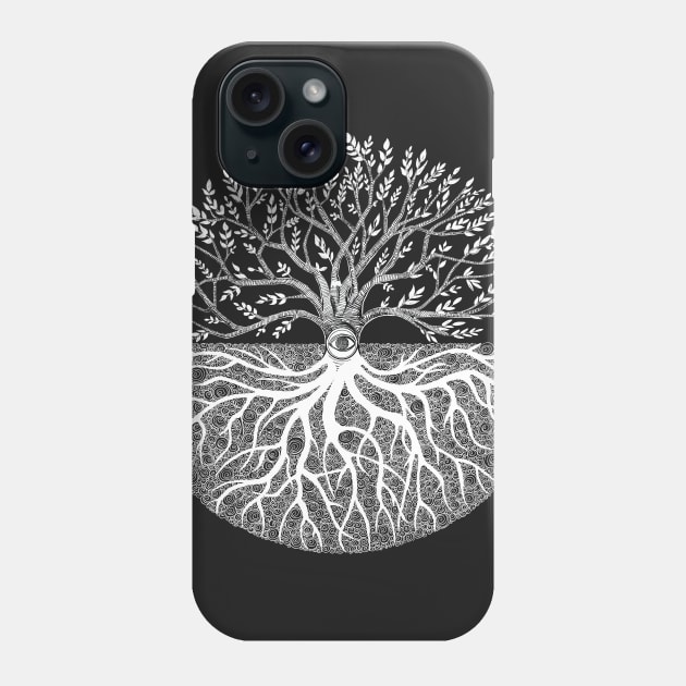 Druid Tree of Life Phone Case by BrendaErickson