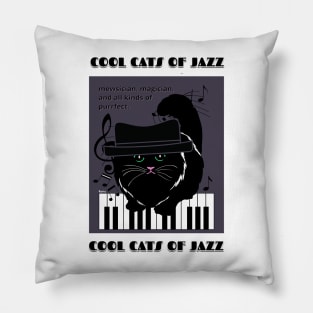 Cool Cats of Jazz-jazz music Pillow