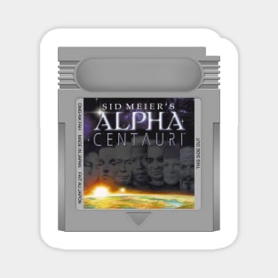 Alpha Centauri Game Cartridge Magnet