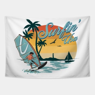 Surfin' Usa Tapestry