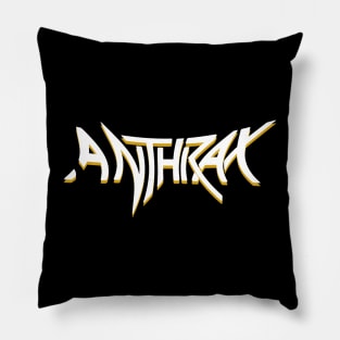 Anthrax vintage logo Pillow