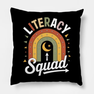 Literacy Squad Reading Teacher Interventionist Specialist3 Pillow