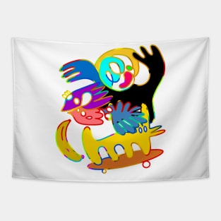 animal party Tapestry