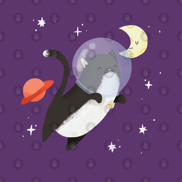 Space cat by meganmcnulty