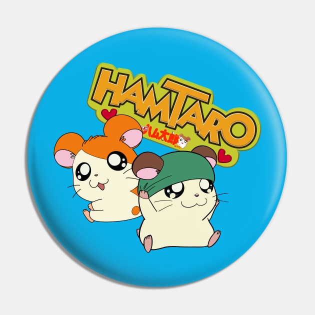 Hamtaro and Cappy Kaburu kun Pin by Celestial Crafts