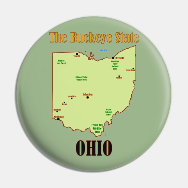 Ohio Map Pin by Pr0metheus