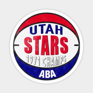 Classic Utah Stars 1971 Magnet