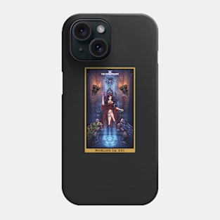 Morgan Le Fay The Hierophant Tarot Card Phone Case