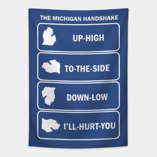 The Michigan Handshake Tapestry