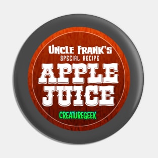 Uncle Franks Special Apple Juice T-Shirt Pin