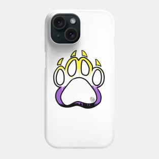 Non-Binary Pride Melt 2021 - Materia Merch Phone Case