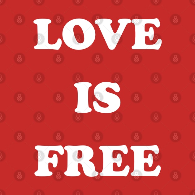 Love Is Free by NoPPo Store