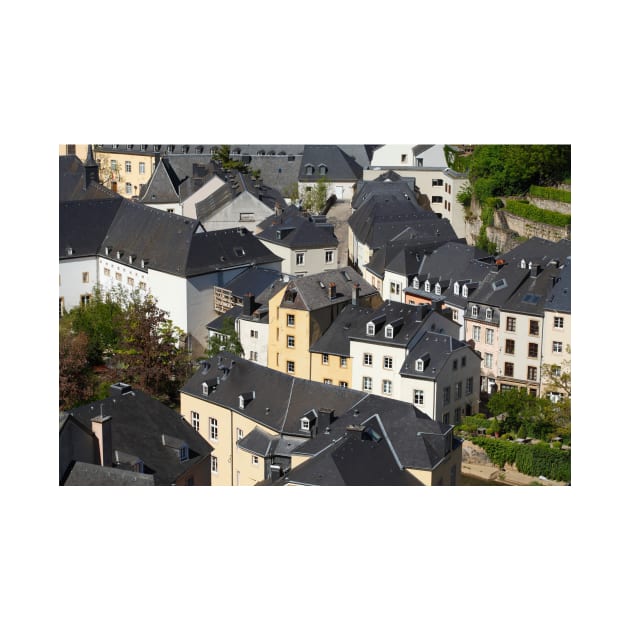 Unterstadt Grund, Alzette Valley, Luxembourg by Kruegerfoto