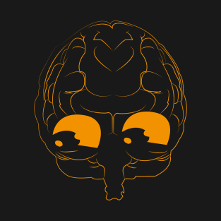 Mr. Brain Orange T-Shirt