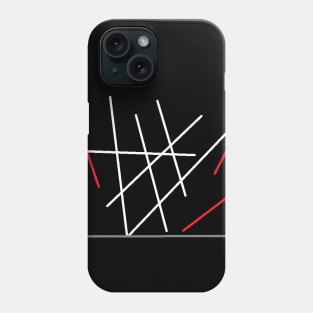 Abstract - minimal - architecture sticks Phone Case