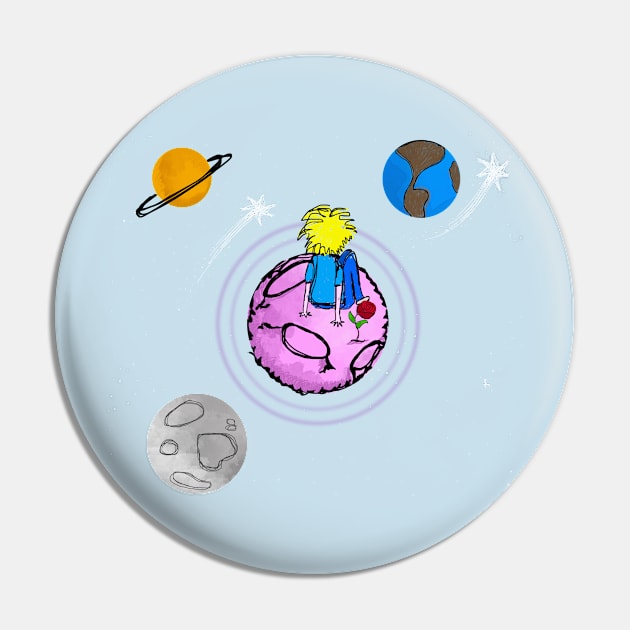 The Little Prince - TS Pin by larutaesleer