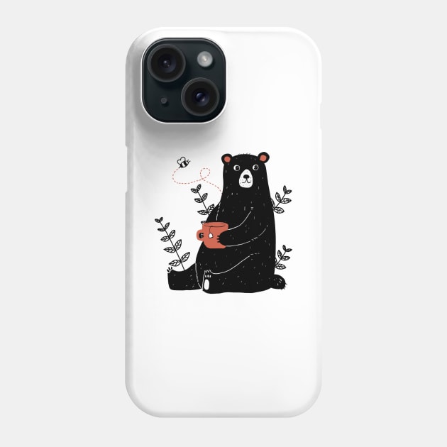 Sugar-sweet bear Phone Case by Arpi Design Studio