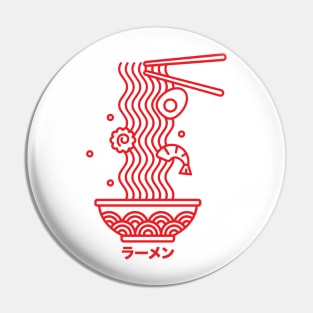 Ramen Noodle Bowl Pin