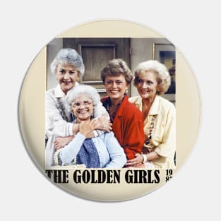 The Golden Girls 1985 Black Pin