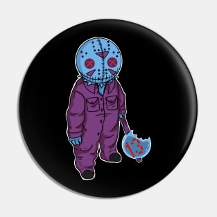 Retro Sam Voorhees Pin