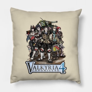 Valkyria Chronicles 4 Heroes Pillow