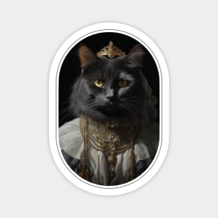 Her Majesty Kitty Queen Magnet