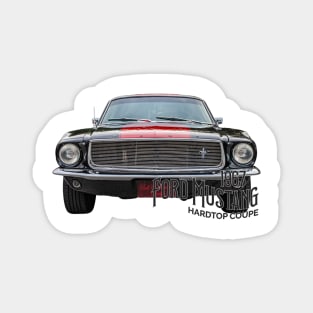 1967 Ford Mustang Hardtop Coupe Magnet