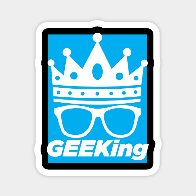 GEEKing SUPReme (bleu) Magnet by GEEKing Official